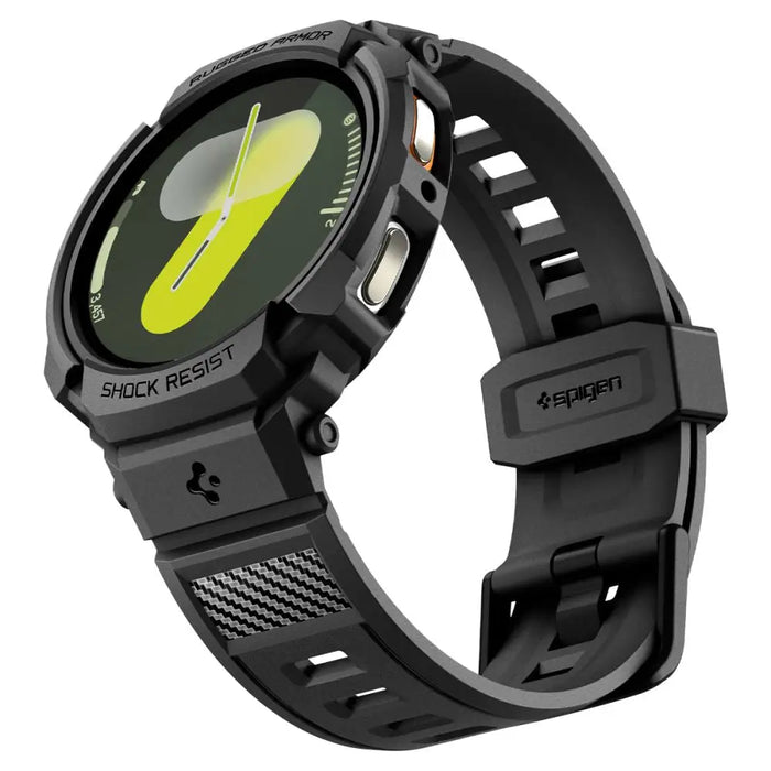 Spigen Rugged Armor Pro Strap for Samsung Galaxy Watch 8 44mm - Matte Black - Other cell phone equipment<<<HurtelXML