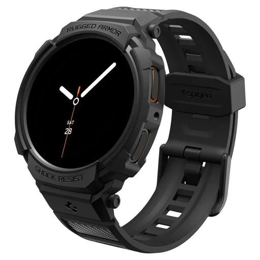 Spigen Rugged Armor Pro Strap for Samsung Galaxy Watch 8 44mm - Matte Black - Other cell phone equipment<<<HurtelXML