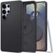 Spigen Silicone Fit Mag Case for Samsung Galaxy S25 Ultra - Black - Cell phone cases and covers<<<HurtelXML