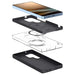 Spigen Silicone Fit Mag Case for Samsung Galaxy S25 Ultra - Black - Cell phone cases and covers<<<HurtelXML