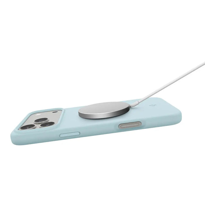 Spigen Silicone Fit MagSafe Case for iPhone 17 Pro Max - Blue - Cell phone cases and covers<<<HurtelXML