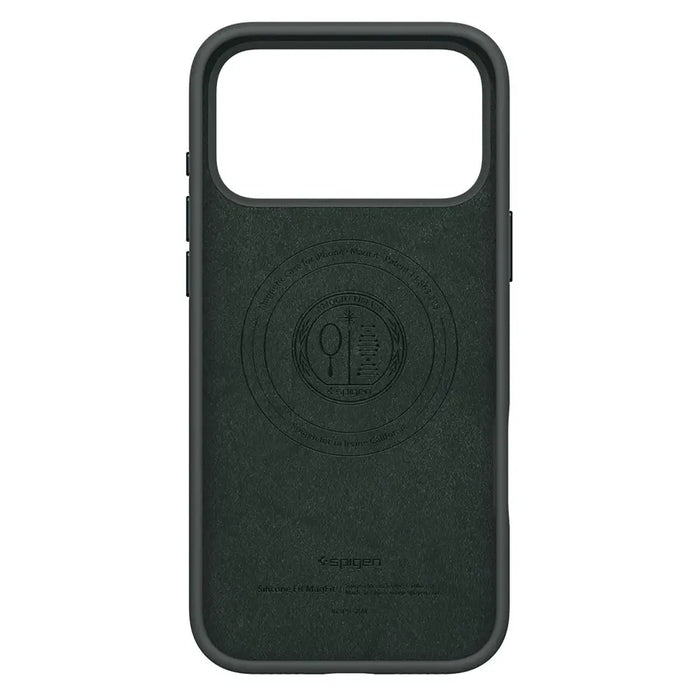 Spigen Silicone Fit MagSafe Case for iPhone 17 Pro Max - Green - Cell phone cases and covers<<<HurtelXML