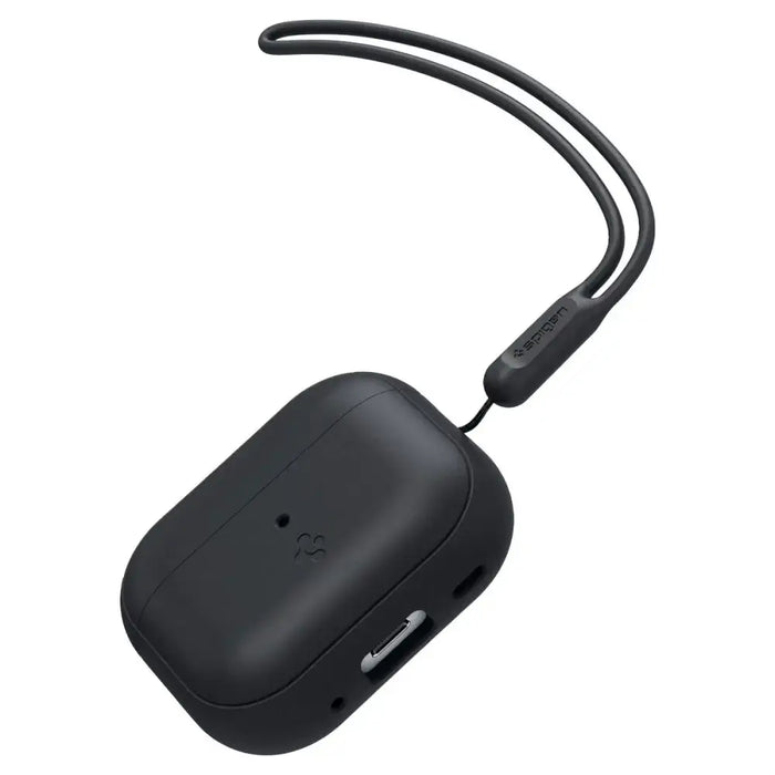 Spigen Silicone Fit Strap Case for Apple AirPods Pro 1 / 2 - Black - Cell phone cases and covers<<<HurtelXML