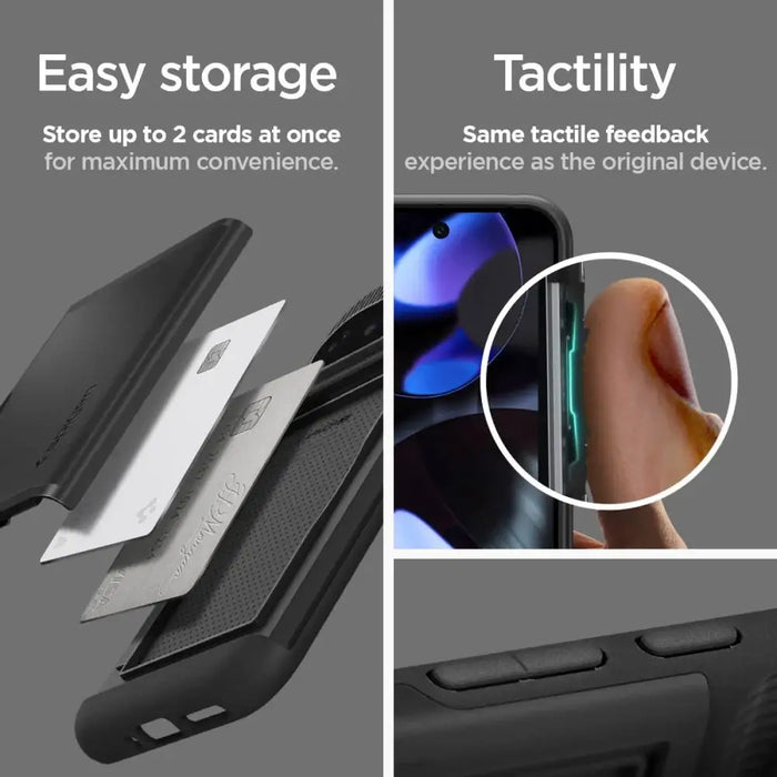 Spigen Slim Armor CS Case for Google Pixel 9 / 9 Pro - Black - Cell phone cases and covers<<<HurtelXML