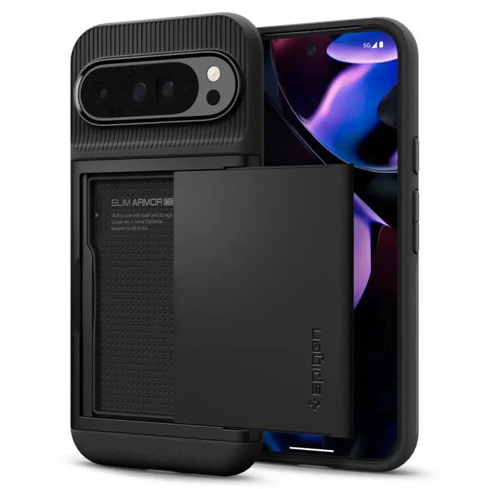 Spigen Slim Armor CS Case for Google Pixel 9 Pro XL - Black - Cell phone cases and covers<<<HurtelXML