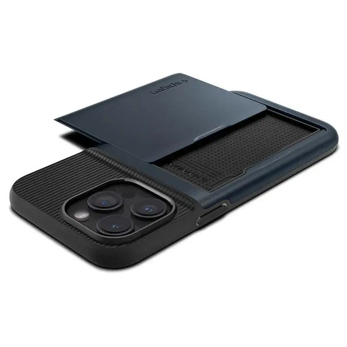 Spigen Slim Armor CS Case for iPhone 15 Pro Max - Blue - Cell phone cases and covers<<<HurtelXML