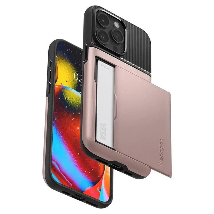 Spigen Slim Armor CS iPhone 15 Pro Case - Pink - Cell phone cases and covers<<<HurtelXML
