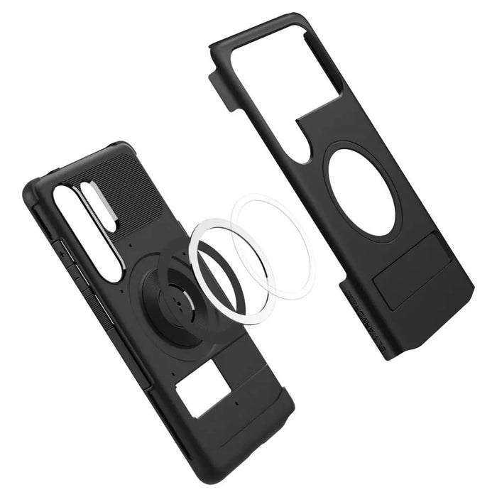 Spigen Slim Armor Mag MagSafe Case for Samsung Galaxy S25 Ultra - Black - Cell phone cases and covers<<<HurtelXML