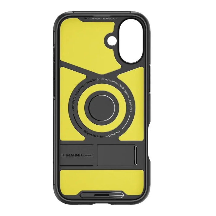 Spigen Slim Armor MagSafe iPhone 16 Case - Black - Cell phone cases and covers<<<HurtelXML