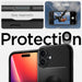 Spigen Slim Armor MagSafe iPhone 16 Case - Black - Cell phone cases and covers<<<HurtelXML