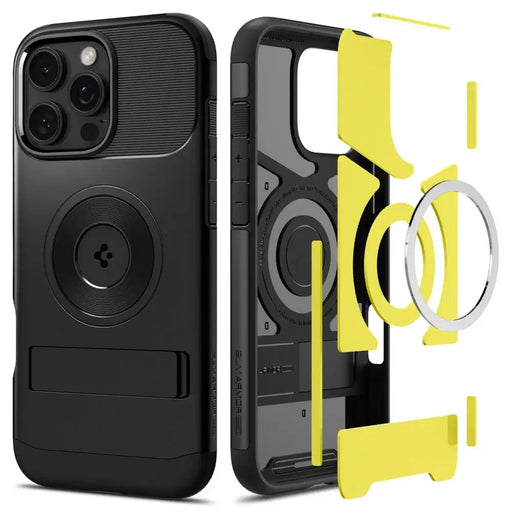 Spigen Slim Armor MagSafe iPhone 16 Pro Case - Black - Cell phone cases and covers<<<HurtelXML