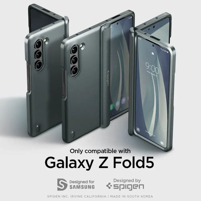 Spigen Slim Armor Pro Case for Samsung Galaxy Z Fold 5 - Dark Green - Cell phone cases and covers<<<HurtelXML
