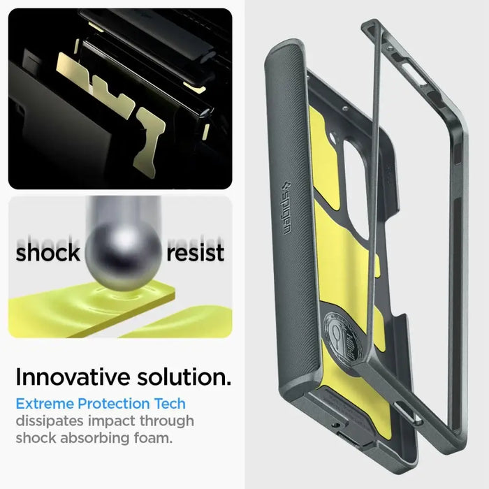 Spigen Slim Armor Pro Case for Samsung Galaxy Z Fold 5 - Dark Green - Cell phone cases and covers<<<HurtelXML