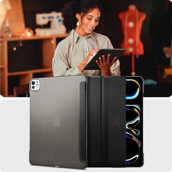 Spigen Smart Fold iPad Pro 13’’ 2024 Case - Black - Cell phone cases and covers<<<HurtelXML