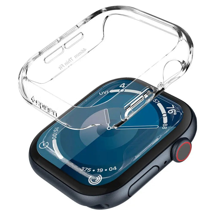 Spigen Thin Fit Case for Apple Watch 10 46mm - Clear - Cell phone cases and covers<<<HurtelXML