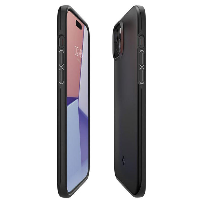 Spigen Thin Fit iPhone 15 Case - Black - Cell phone cases and covers<<<HurtelXML