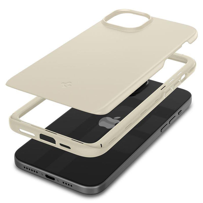 Spigen Thin Fit iPhone 15 Plus Case - Beige - Cell phone cases and covers<<<HurtelXML