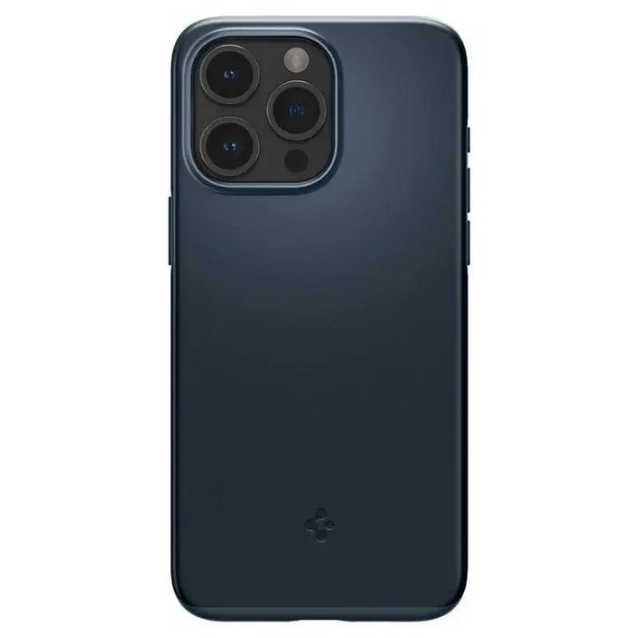 Spigen Thin Fit iPhone 15 Pro Case - Navy Blue - Cell phone cases and covers<<<HurtelXML