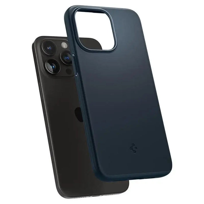 Spigen Thin Fit iPhone 15 Pro Case - Navy Blue - Cell phone cases and covers<<<HurtelXML