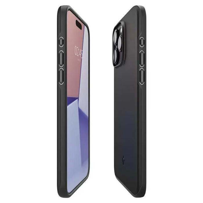 Spigen Thin Fit iPhone 15 Pro Max Case - Black - Cell phone cases and covers<<<HurtelXML