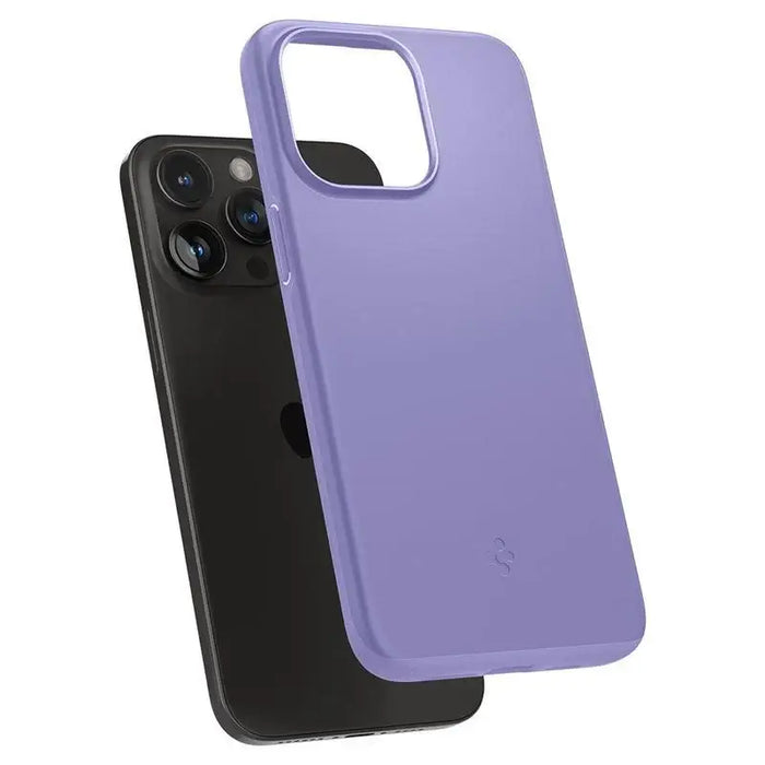Spigen Thin Fit iPhone 15 Pro Max Case - Purple - Cell phone cases and covers<<<HurtelXML