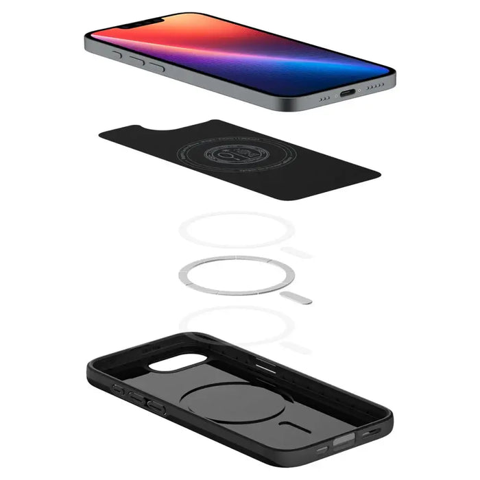Spigen Thin Fit Mag iPhone 16e Case - Black - Cell phone cases and covers<<<HurtelXML