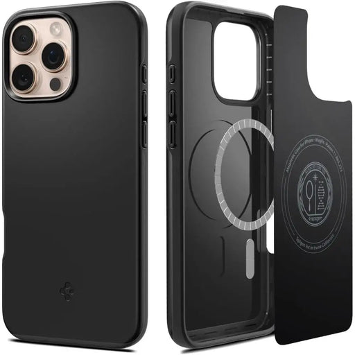 Spigen Thin Fit MagSafe Case for iPhone 16 Pro Max - Black - Cell phone cases and covers<<<HurtelXML