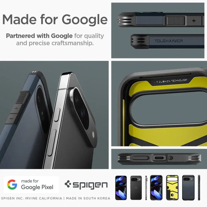 Spigen Tough Armor case for Google Pixel 9 / 9 Pro - graphite - Cell phone cases and covers<<<HurtelXML