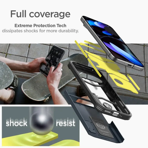 Spigen Tough Armor case for Google Pixel 9 / 9 Pro - graphite - Cell phone cases and covers<<<HurtelXML