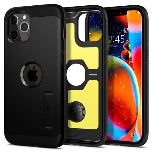 Spigen Tough Armor Case for iPhone 12 / iPhone 12 Pro - Black - Cell phone cases and covers<<<HurtelXML