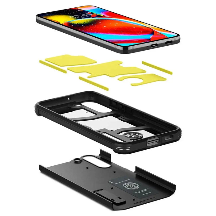 Spigen Tough Armor Case for Samsung Galaxy S22 - Black - Cell phone cases and covers<<<HurtelXML
