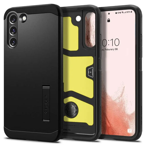 Spigen Tough Armor Case for Samsung Galaxy S22 - Black - Cell phone cases and covers<<<HurtelXML