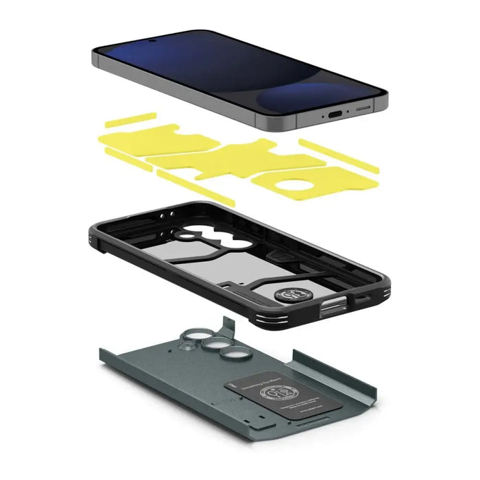 Spigen Tough Armor Case for Samsung Galaxy S24 FE - Green - Cell phone cases and covers<<<HurtelXML