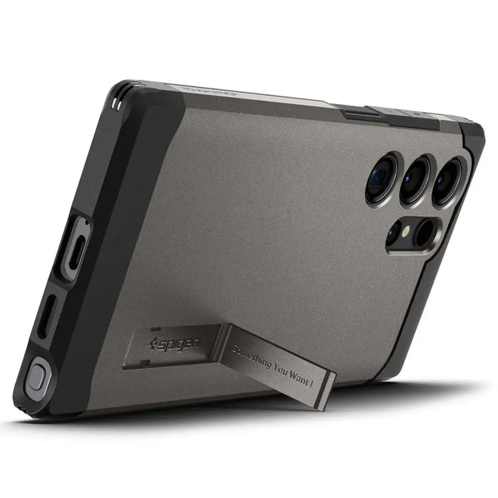 Spigen Tough Armor Case for Samsung Galaxy S24 Ultra - Metallic Gray - Cell phone cases and covers<<<HurtelXML