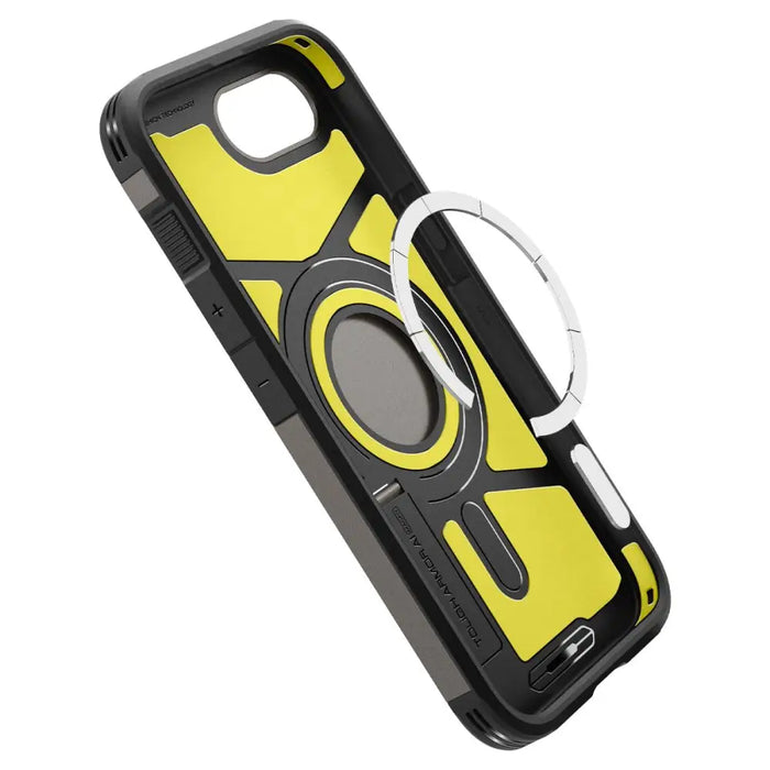Spigen Tough Armor Case with MagSafe for iPhone 16e with Stand - Gray - Cell phone cases and covers<<<HurtelXML