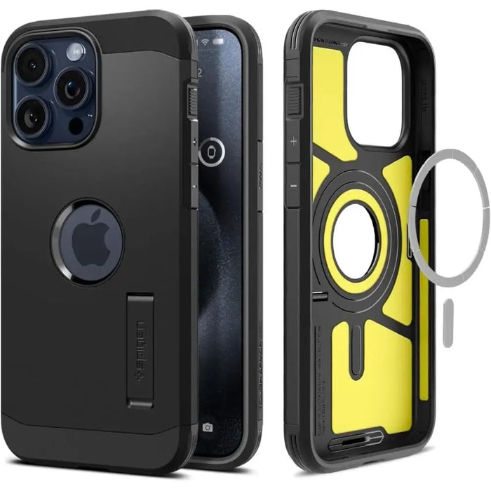 Spigen Tough Armor MagSafe case for iPhone 15 Pro - black - Cell phone cases and covers<<<HurtelXML
