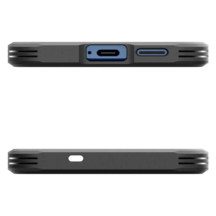 Spigen Tough Armor MagSafe case for Samsung Galaxy S25 - black - Cell phone cases and covers<<<HurtelXML