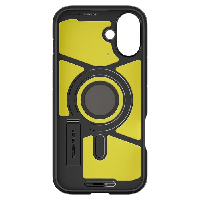 Spigen Tough Armor MagSafe case with stand for iPhone 16 - gunmetal - Cell phone cases and covers<<<HurtelXML