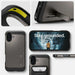 Spigen Tough Armor MagSafe case with stand for iPhone 16 - gunmetal - Cell phone cases and covers<<<HurtelXML
