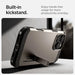 Spigen Tough Armor MagSafe case with stand for iPhone 16 Pro - gunmetal - Cell phone cases and covers<<<HurtelXML