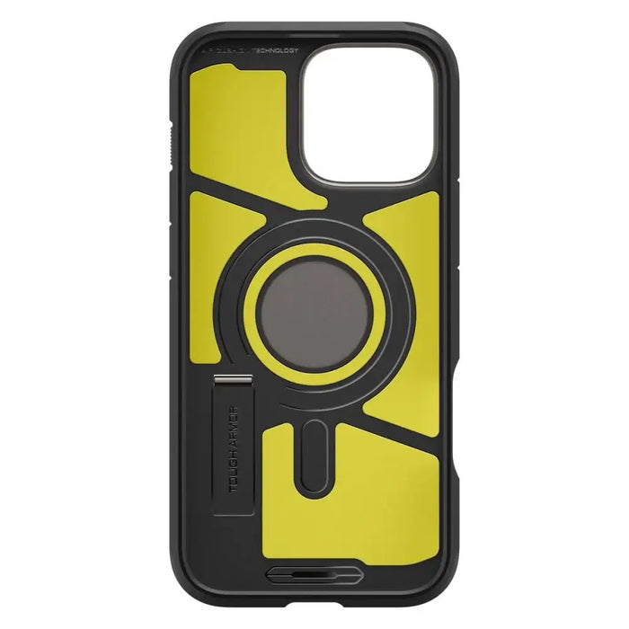 Spigen Tough Armor MagSafe case with stand for iPhone 16 Pro - gunmetal - Cell phone cases and covers<<<HurtelXML