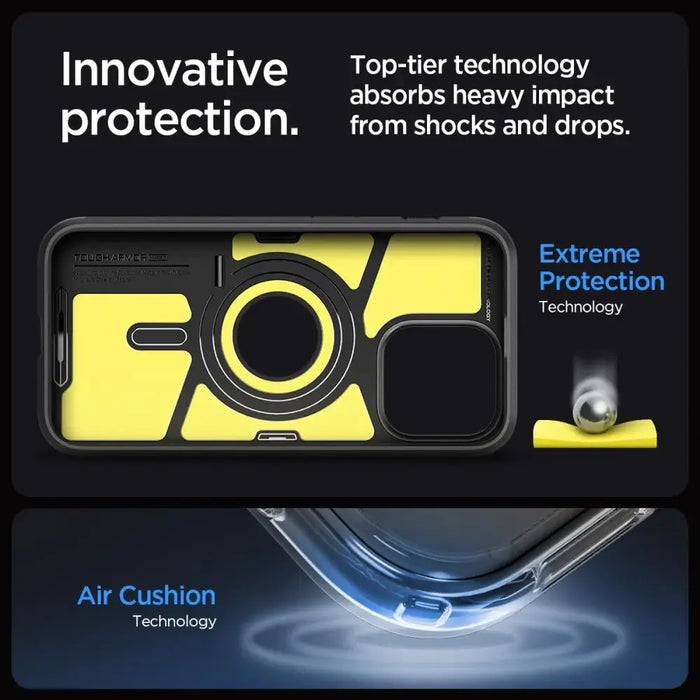 Spigen Tough Armor MagSafe iPhone 15 Pro Max Case - Black - Cell phone cases and covers<<<HurtelXML