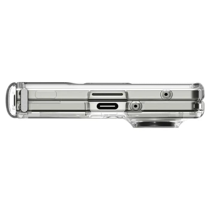 Spigen Tough Armor Pro Mag MagSafe Case for Samsung Galaxy Z Fold 7 - Clear and White - Cell phone cases