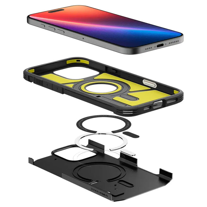 Spigen Tough Armor ’T’ MagSafe case for iPhone 16 Pro Max - black - Cell phone cases and covers<<<HurtelXML