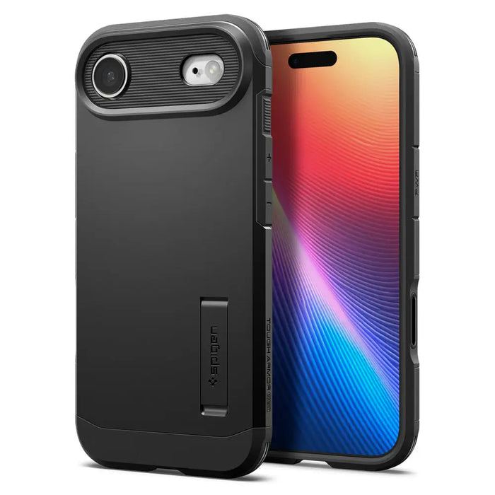 Spigen Tough Armor ’T’ MagSafe case for iPhone 17 Air - black - Cell phone cases and covers<<<HurtelXML