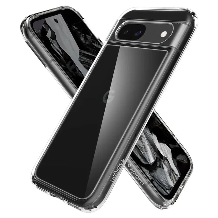 Spigen Ultra Hybrid Case for Google Pixel 8A - Clear - Cell phone cases and covers<<<HurtelXML