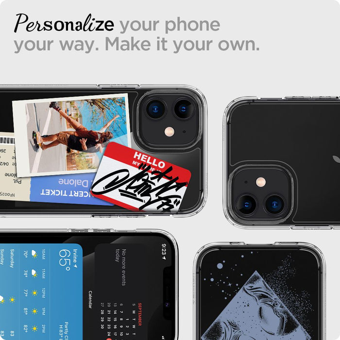 Spigen Ultra Hybrid Case for iPhone 12 mini - Clear - Cell phone cases and covers<<<HurtelXML