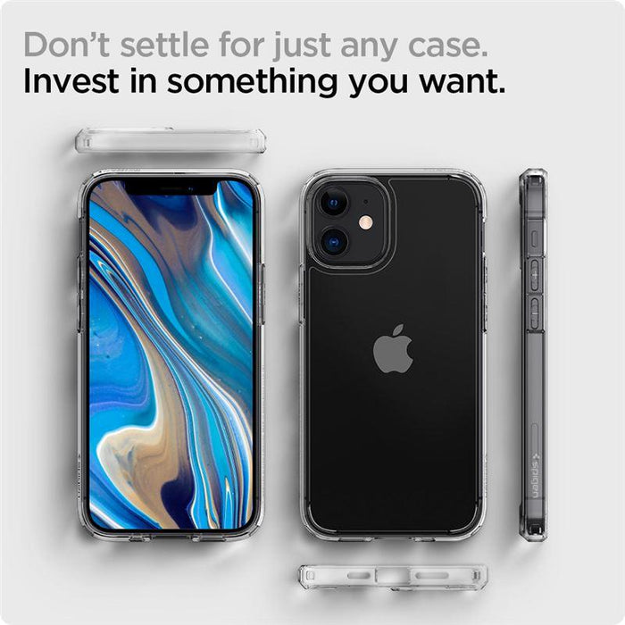 Spigen Ultra Hybrid Case for iPhone 12 mini - Clear - Cell phone cases and covers<<<HurtelXML