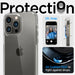 Spigen Ultra Hybrid Case for iPhone 14 Pro Max - Clear - Cell phone cases and covers<<<HurtelXML
