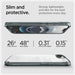 Spigen Ultra Hybrid Case for iPhone 16e - Gray - Cell phone cases and covers<<<HurtelXML